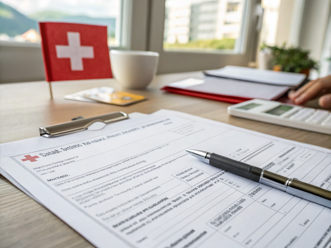Krankenversicherung Formular