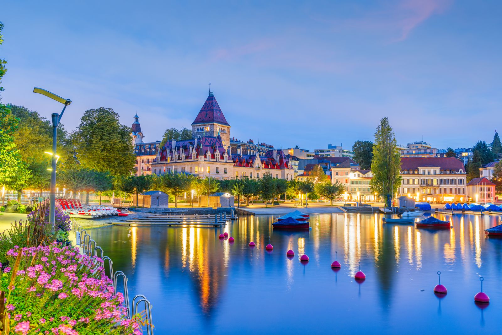 Luzern Kapellbrücke Panorama