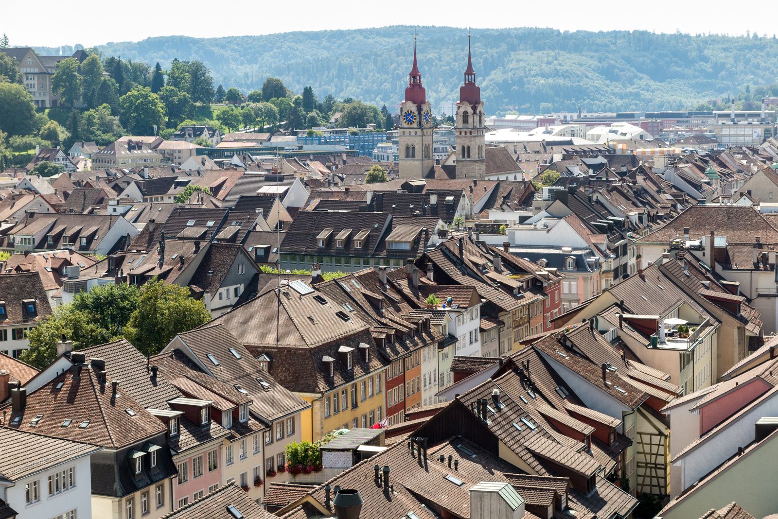 Winterthur Altstadt Panorama