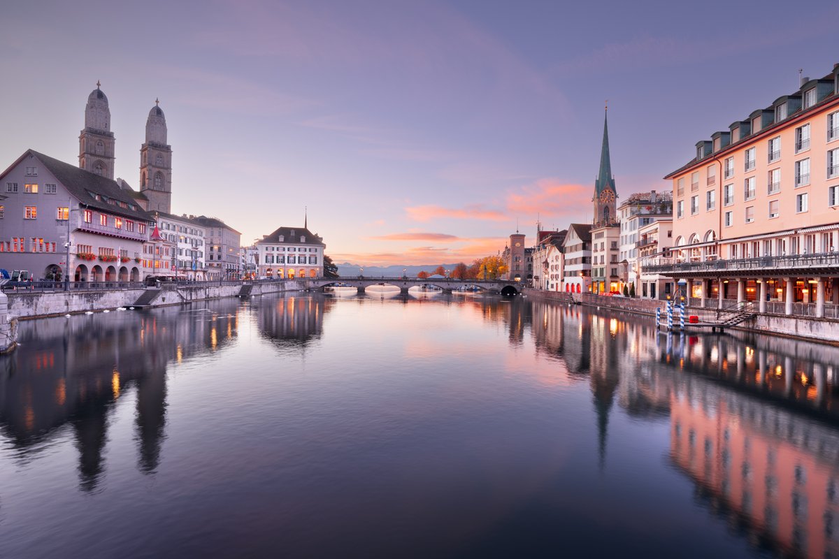 Zürich Limmat Fluss