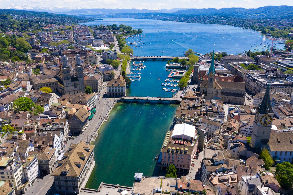 Zürich Lindenhof Aussicht